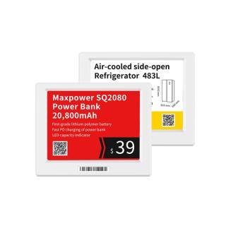 Série Lite de etiqueta de varejo digital de 4,2 polegadas