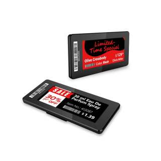 Etiqueta de Prateleira Eletrônica Série Slim de 2,9 polegadas