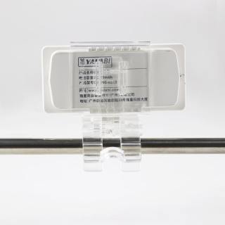 Clipe vertical de etiqueta ESL para cabide de metal