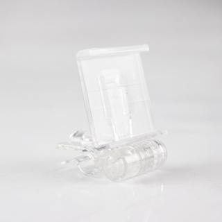 Clipe vertical de etiqueta ESL para cabide de metal