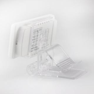 Clipe vertical de etiqueta de prateleira digital para superfície plana