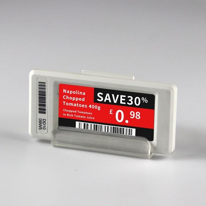 Suporte pequeno para etiqueta ESL