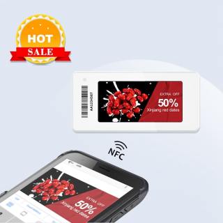 Etiqueta digital E-ink controlada por celular de 2,13 polegadas