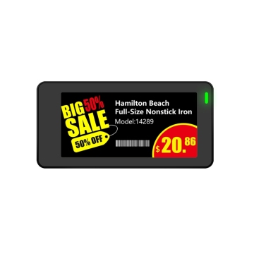 Etiqueta de prateleira eletrônica de 3,5 polegadas e 4 cores