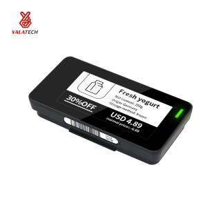 Etiqueta de prateleira digital para freezer multilíngue de 2,13 polegadas à prova d'água