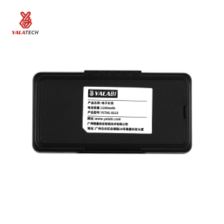 Etiqueta de prateleira digital para freezer multilíngue de 2,13 polegadas à prova d'água