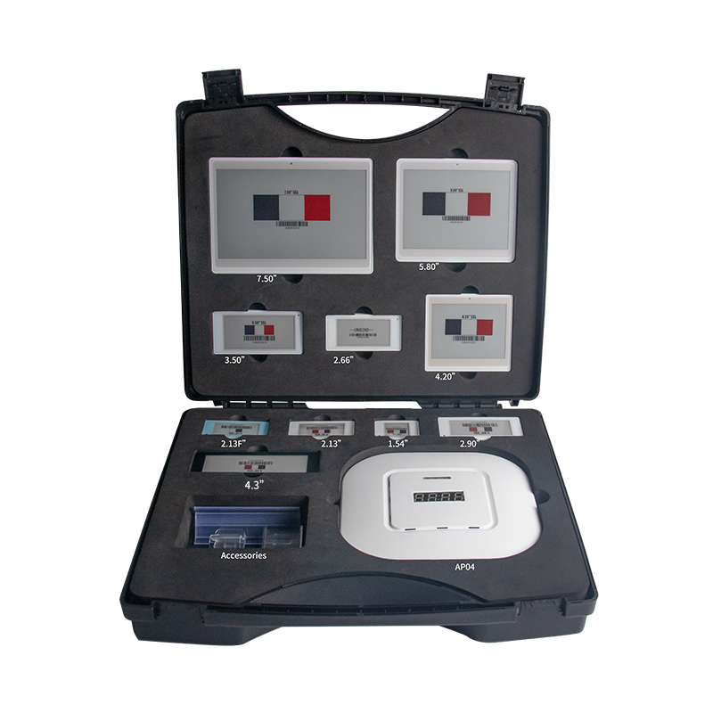 Kits de demonstração de etiqueta de prateleira eletrônica